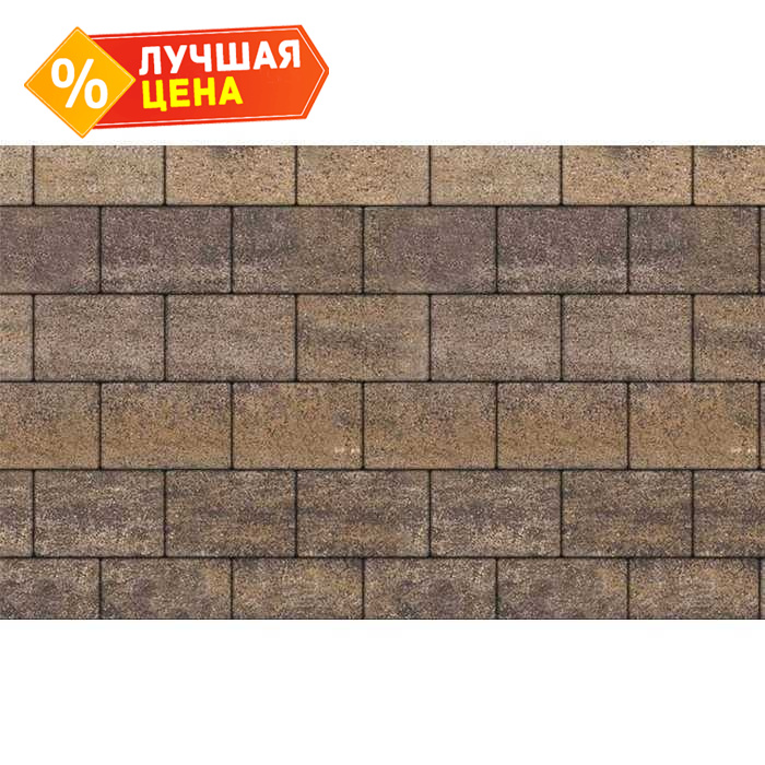 Плитка тротуарная Прямоугольник (Ла-Линия) Б.1.П.8 Искусственный камень Доломит, 300x200x80 мм