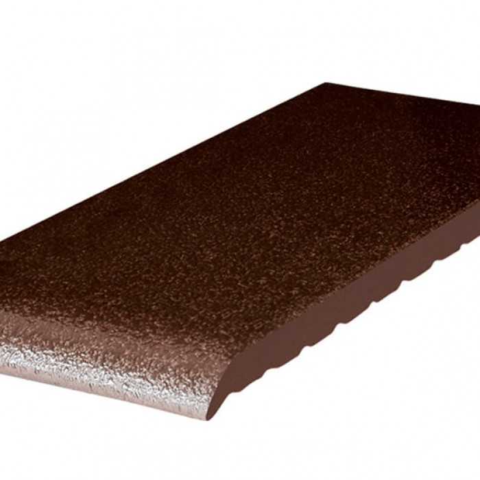 Клинкерный подоконник KING KLINKER 02 Brown glazed, 280*120*15 мм